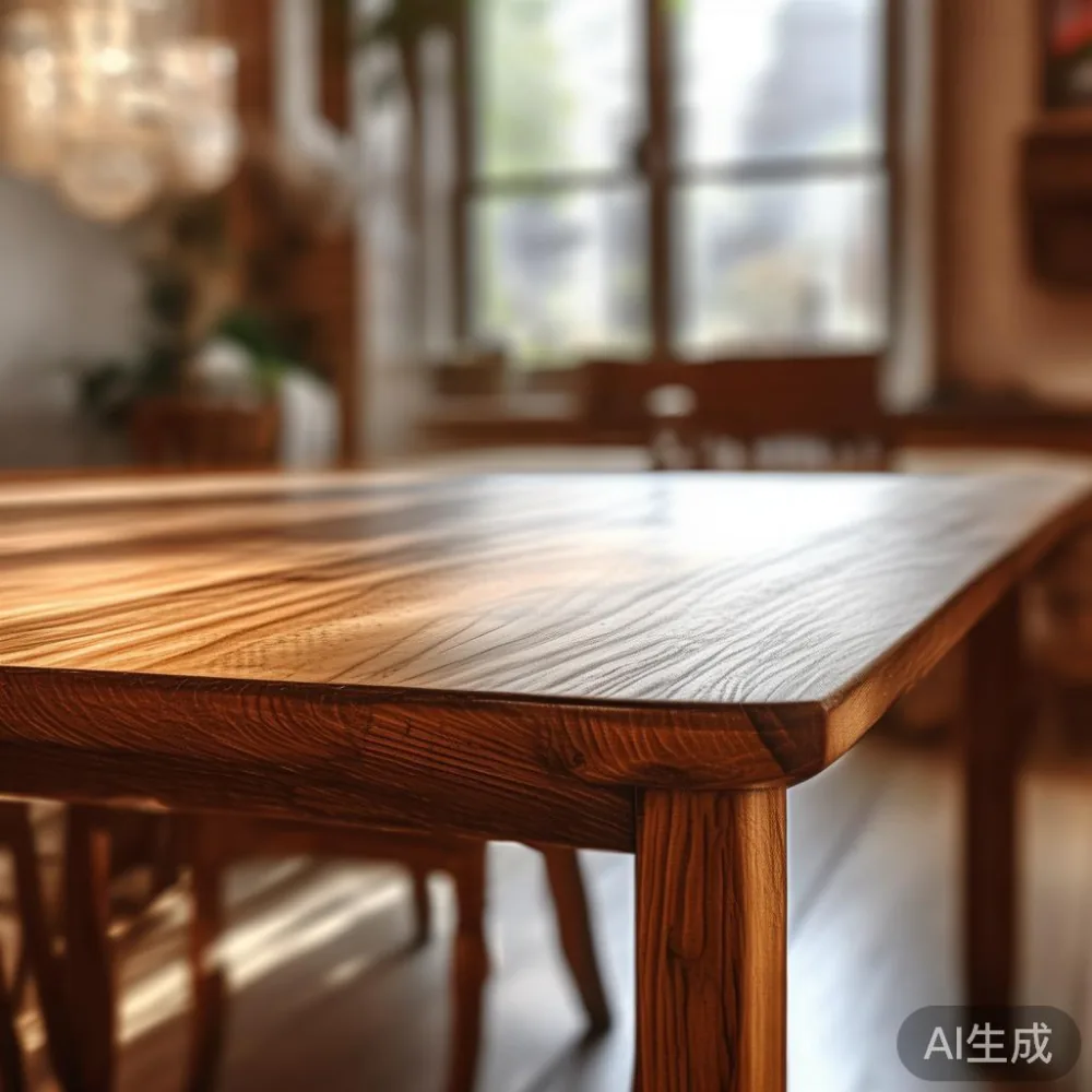 Apa Yang Sebenarnya Memacu Harga Perabot Kayu Pepejal Di Malaysia — close-up of the grain and joinery detail, shallo