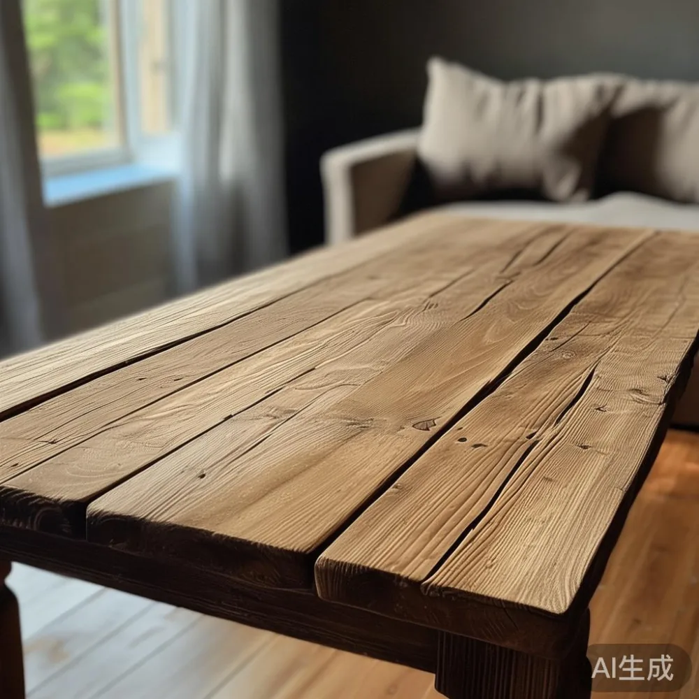 Apa Yang Sebenarnya Mempengaruhi Harga Perabot Kayu Pepejal — staged against a plain wall with a linen sofa ne