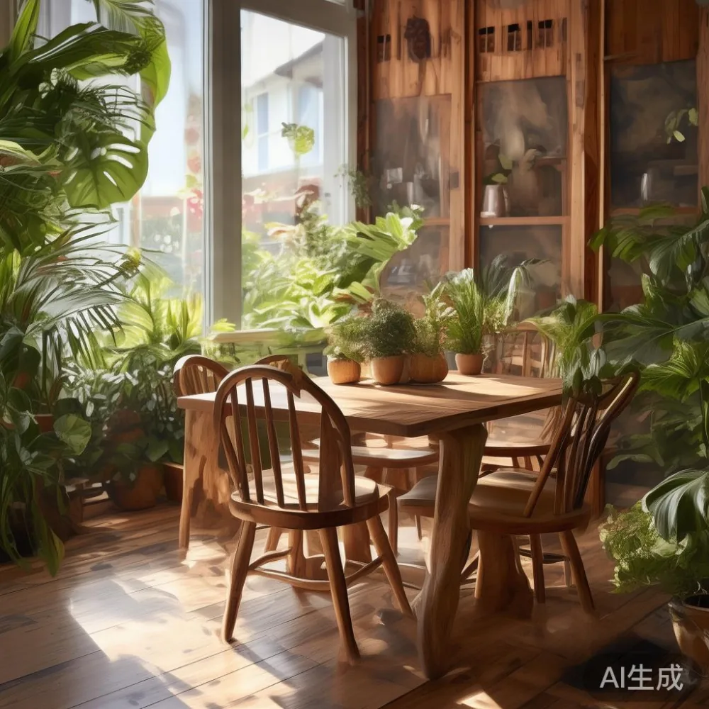 Apa Yang Sebenarnya Mendorong Harga Perabot Kayu Pepejal? — corner of a small condo apartment with wooden fl
