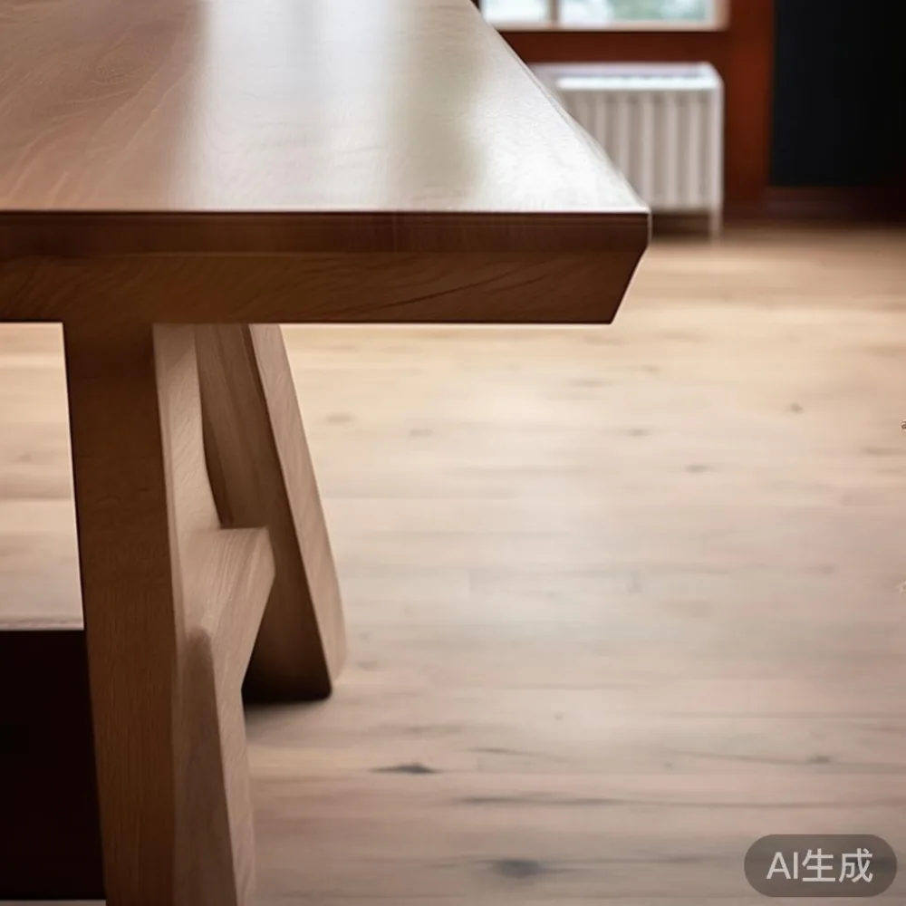 Apa Yang Sebenarnya Mendorong Harga Perabot Kayu Pepejal? — detail of the base and leg construction on a bed