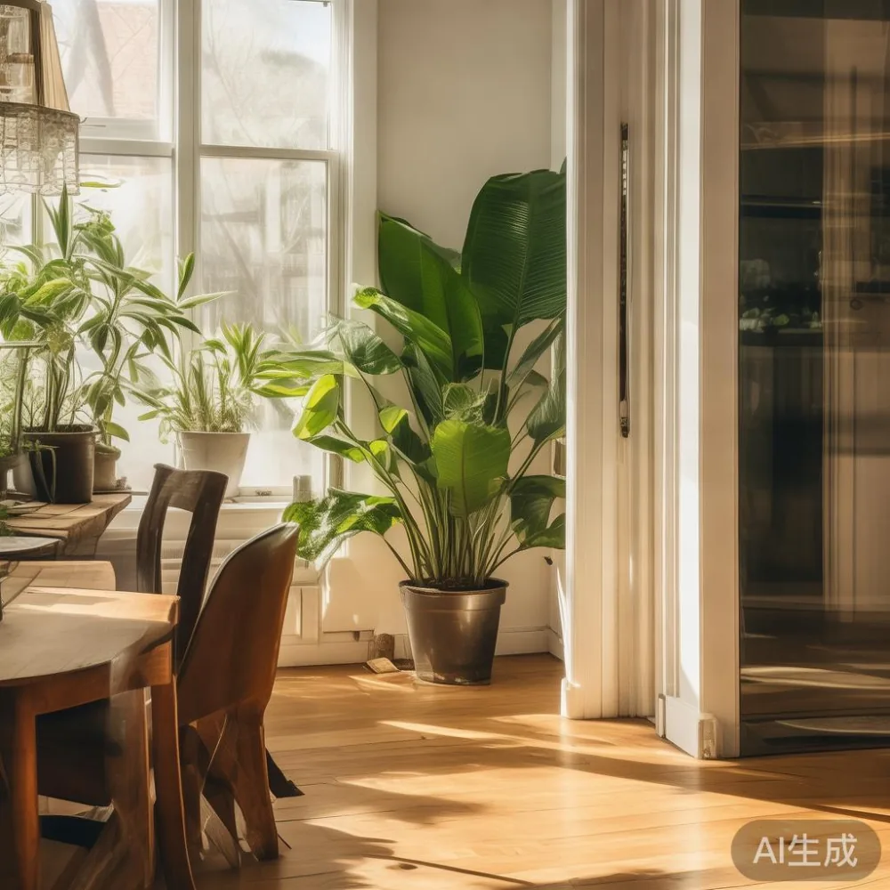 Cara Memilih Saiz Yang Tepat Untuk Ruang Tamu Kondominium Malaysia — corner of a small condo apartment with wooden fl